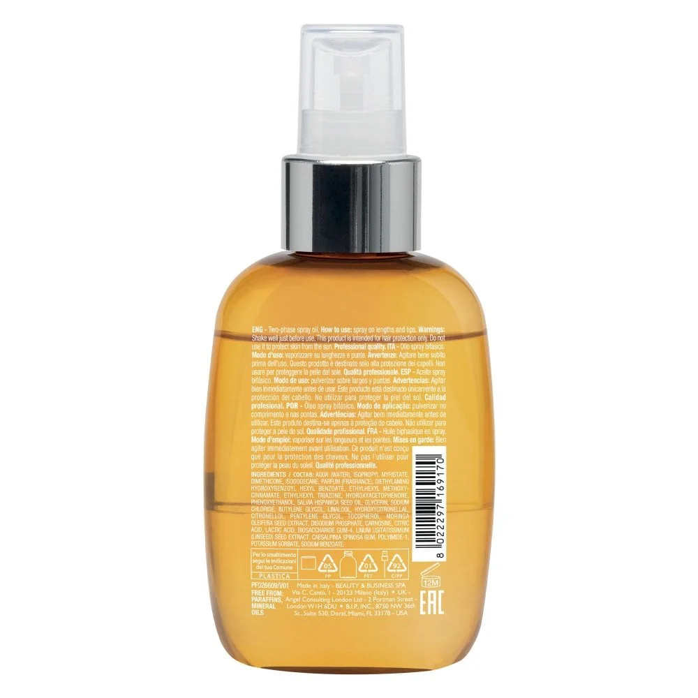 Alfaparf Milano Semi Di Lino Sunshine Hair Protective Oil 125ml - Image 2