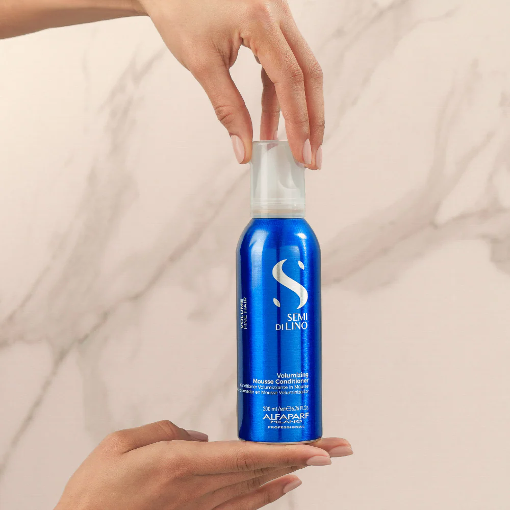 Alfaparf Milano Semi Di Lino Volume Volumising Mousse Conditioner 200ml - Image 2