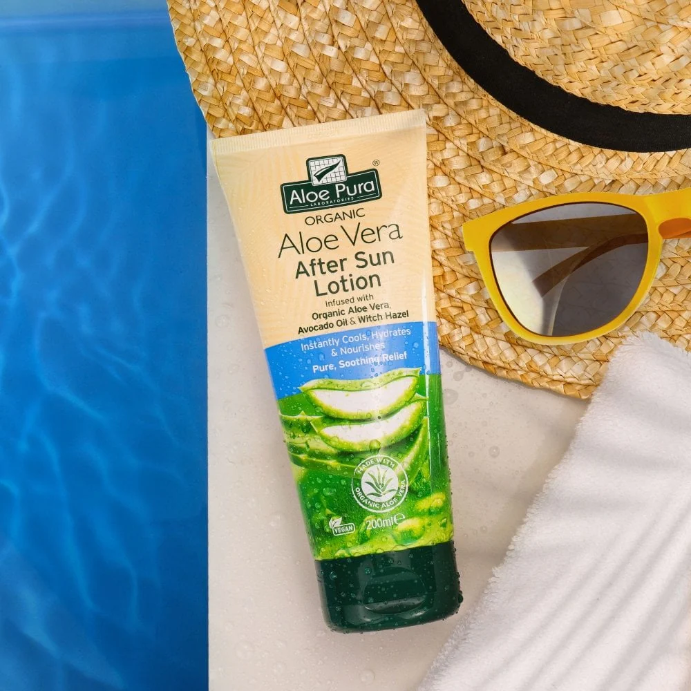 Aloe Pura Organic Aloe Vera After Sun Lotion 200ml - Image 4