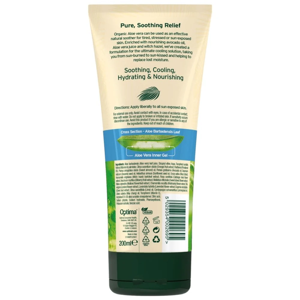 Aloe Pura Organic Aloe Vera After Sun Lotion 200ml - Image 6