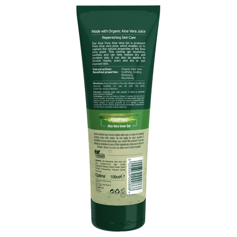 Aloe Pura Organic Aloe Vera Skin Gel 100ml - Image 7