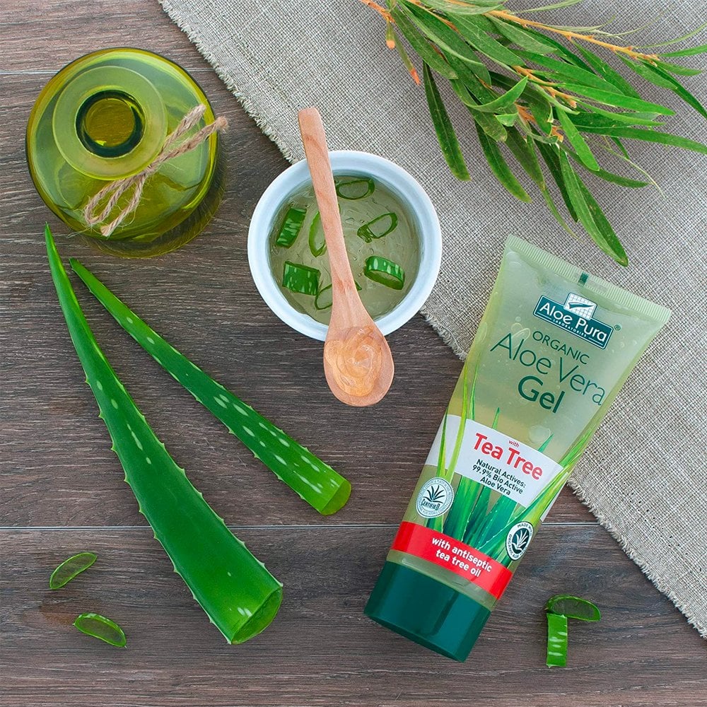 Aloe Pura Organic Aloe Vera Tea Tree Skin Gel 200ml - Image 3