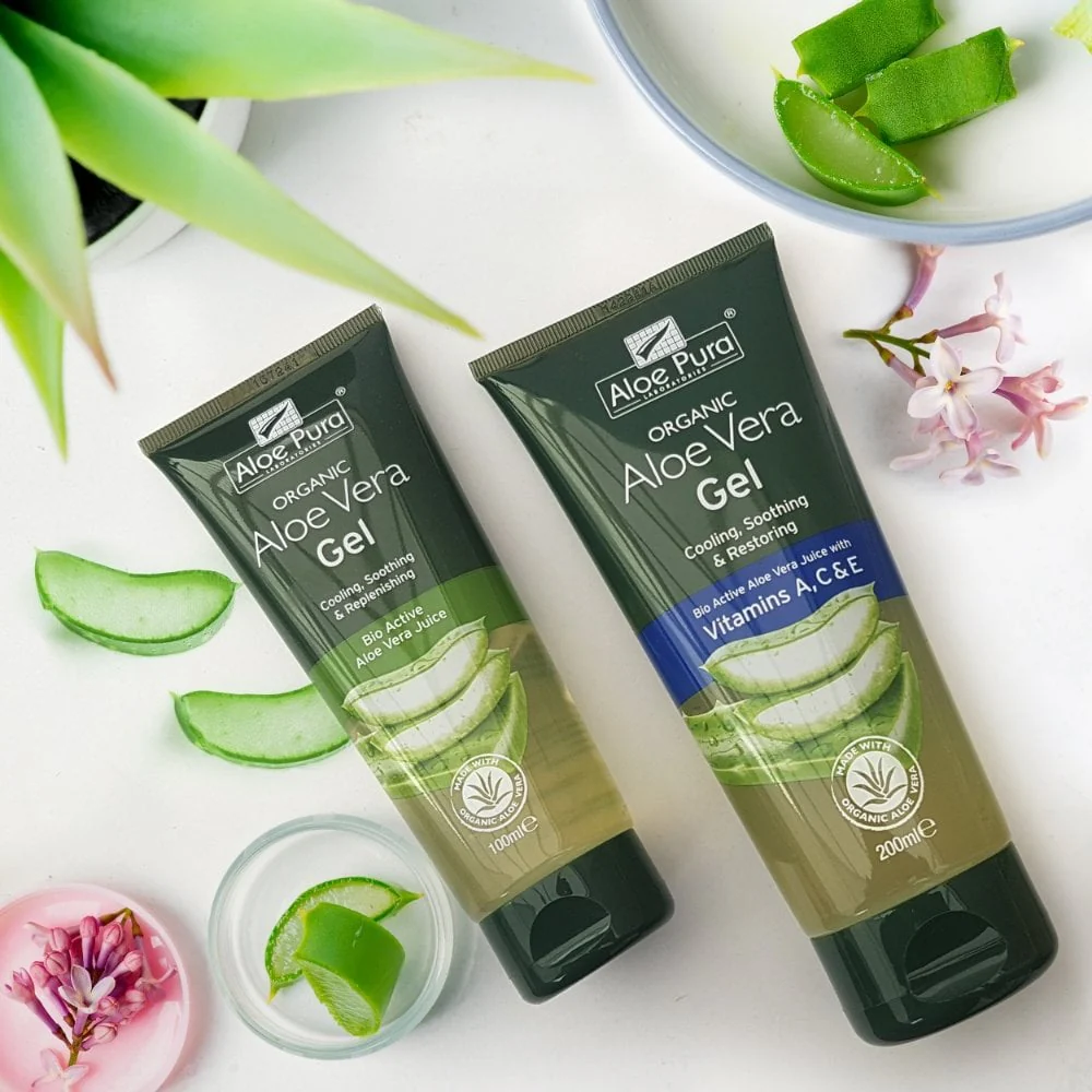 Aloe Pura Organic Aloe Vera Vitamin A, C & E Skin Gel 200ml - Image 4