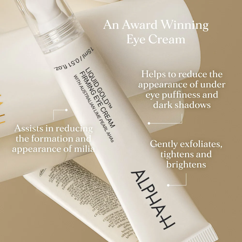 ALPHA-H Liquid Gold Firming Eye Cream 15ml - Image 4