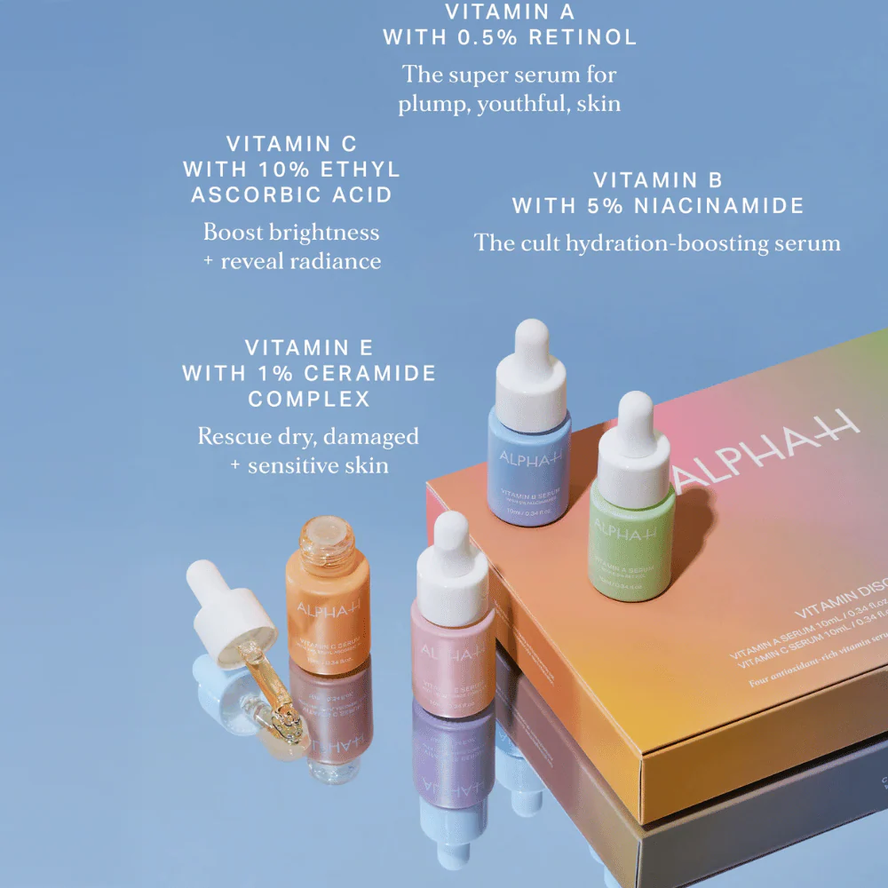ALPHA-H Vitamin Discovery Kit 4 x 10ml - Image 2