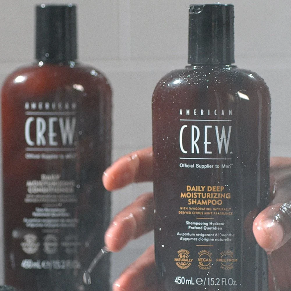 American Crew Daily Deep Moisturising Shampoo 1000ml - Image 3