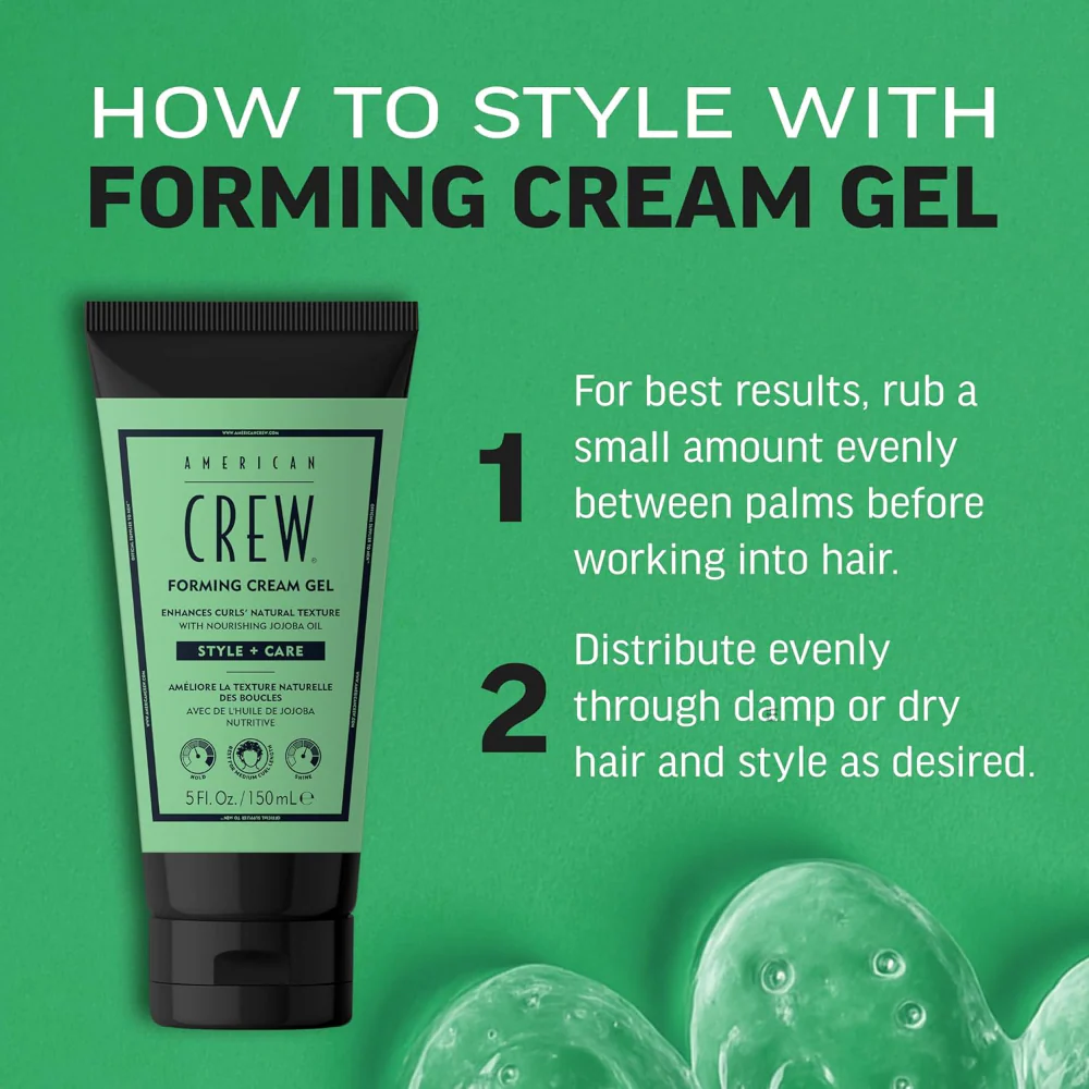 American Crew Forming Cream Gel 150ml - Image 4