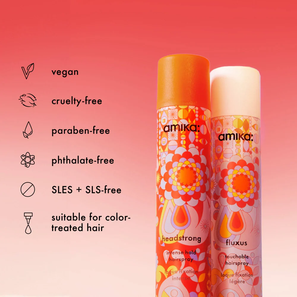 Amika Fluxus Touchable Hairspray 280ml - Image 5
