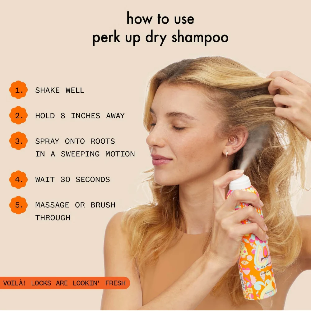 Amika Perk Up Dry Shampoo 232ml - Image 8