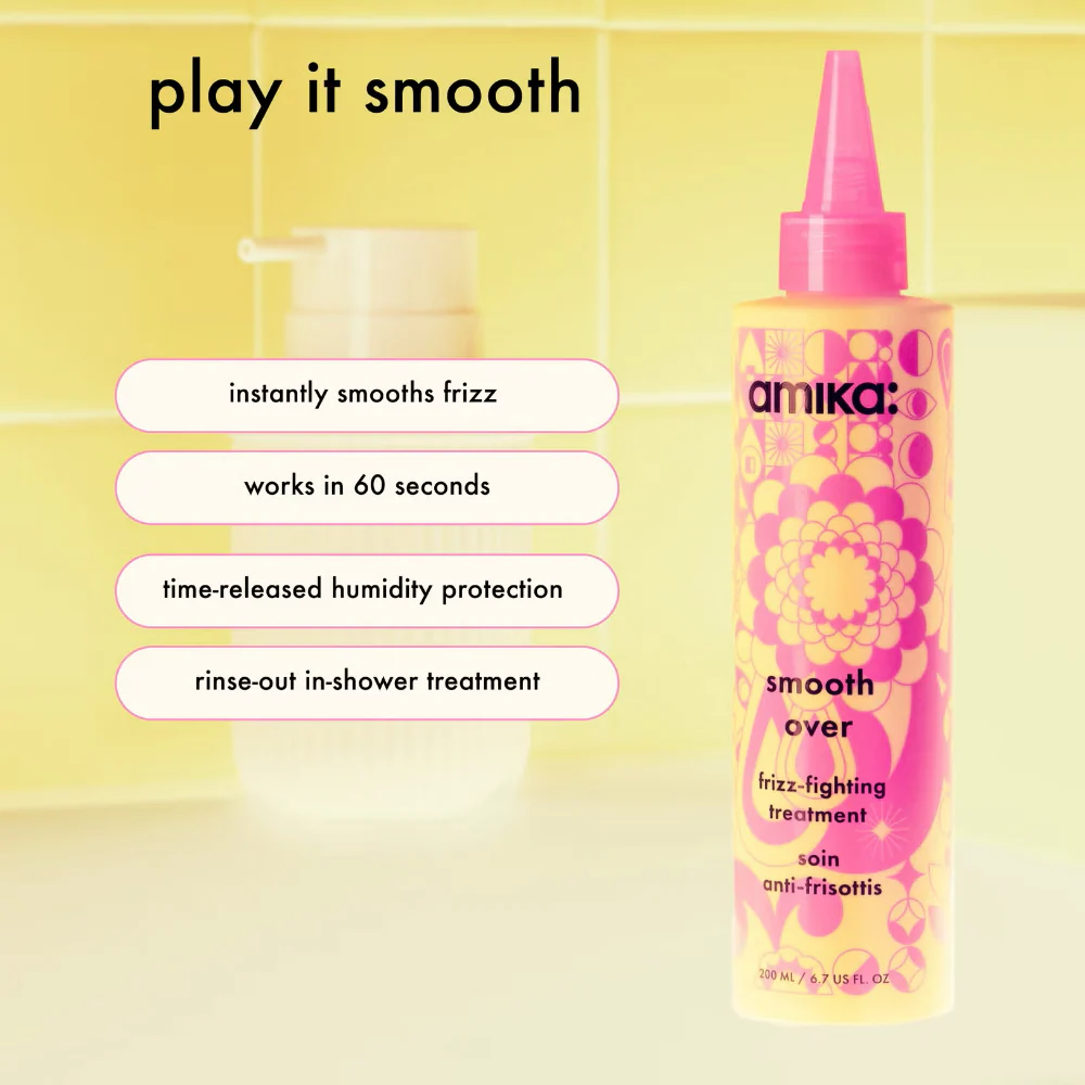 Amika Smooth Over Frizz-Fighting Treatment 200ml - Image 2