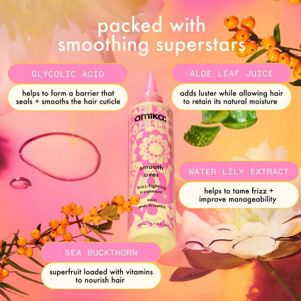 Amika Smooth Over Frizz-Fighting Treatment 200ml - Image 4