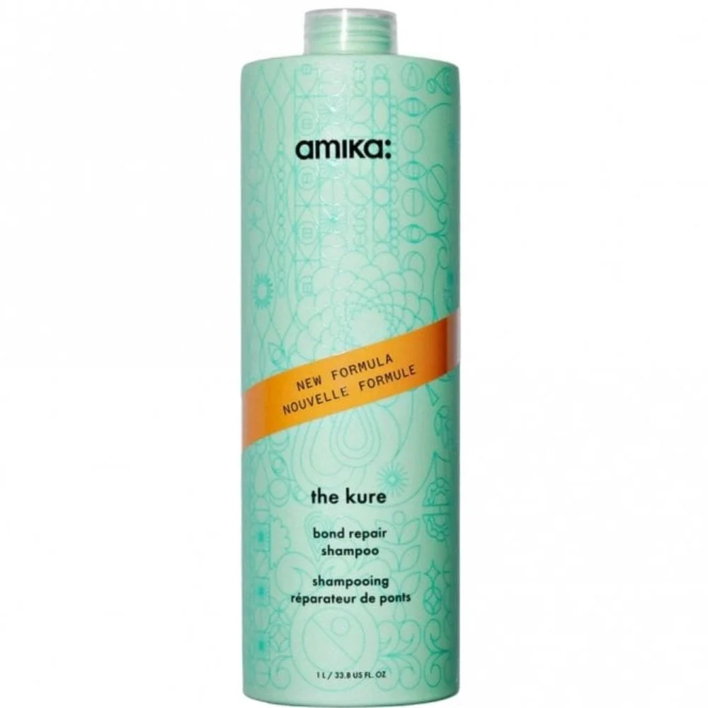 Amika The Kure Bond Repair Shampoo & Conditioner Twin 2 x 1000ml - Image 2