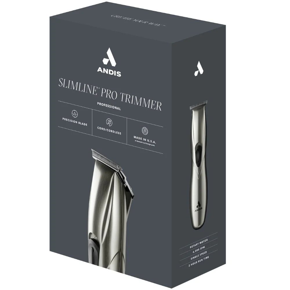 Andis D8 Slimline Pro Li T-Blade Hair Trimmer - Image 3