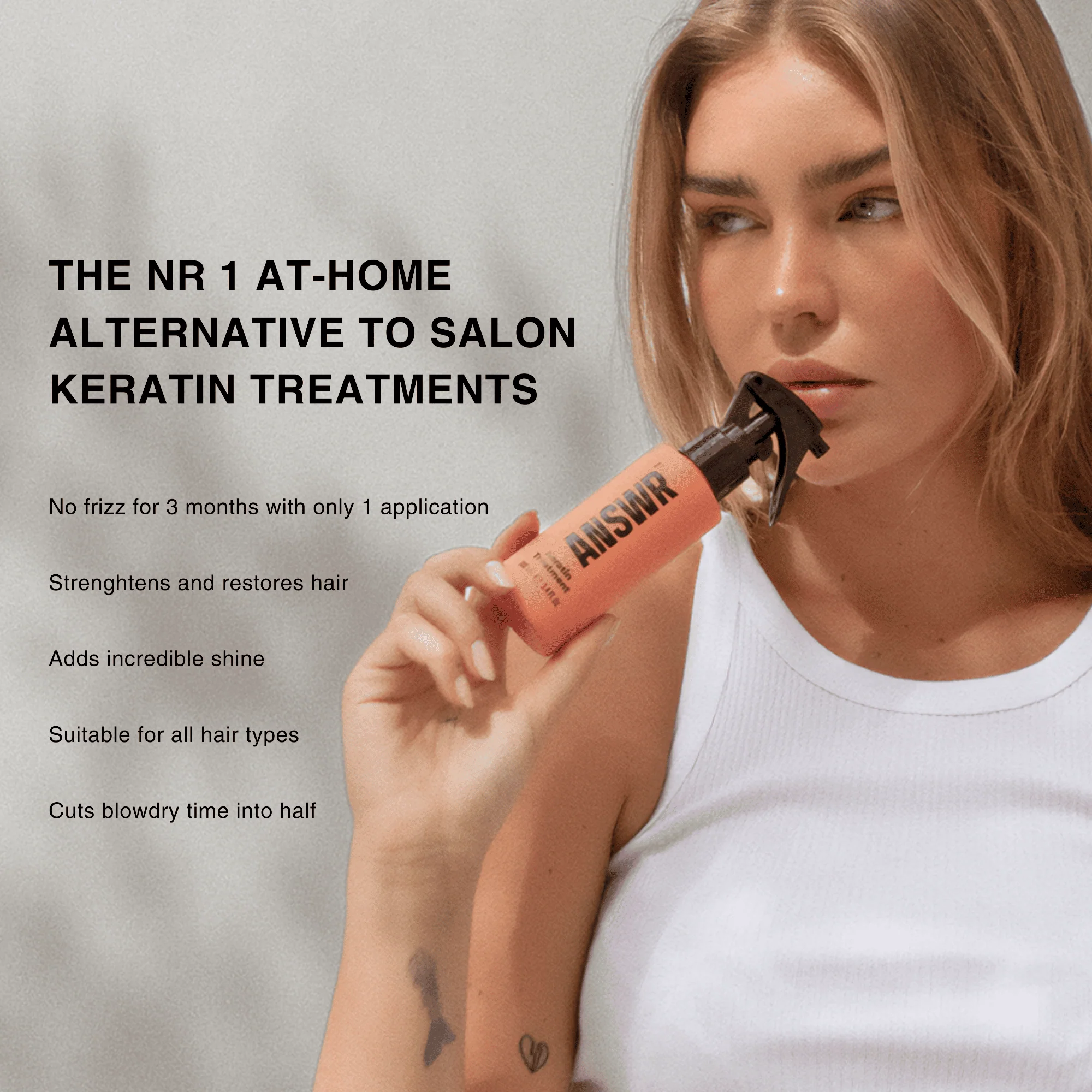 ANSWR At-Home Keratin Treatment 100ml - Image 4
