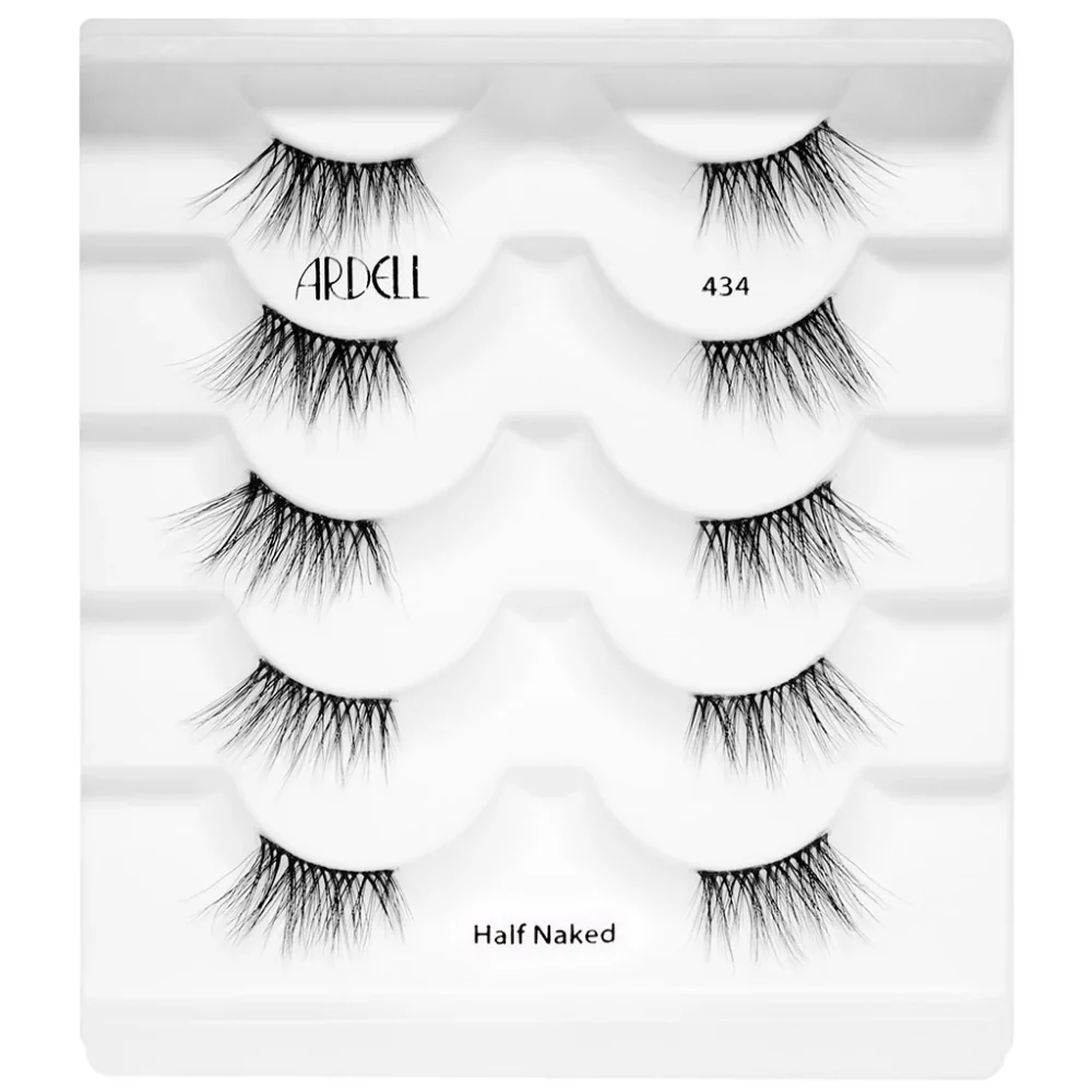 Ardell Multipack Half Naked Lashes 434 Black 5 Pairs - Image 2