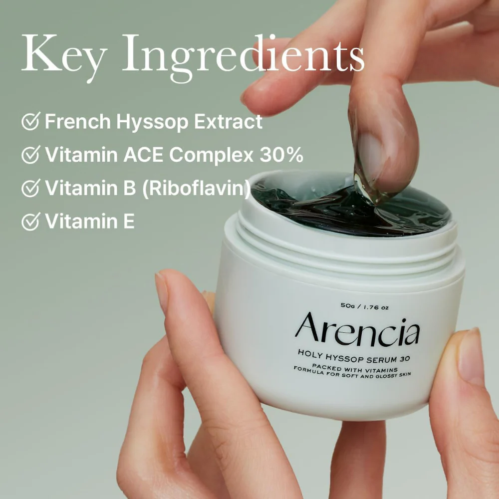 Arencia Holy Hyssop Serum 30 50g - Image 5