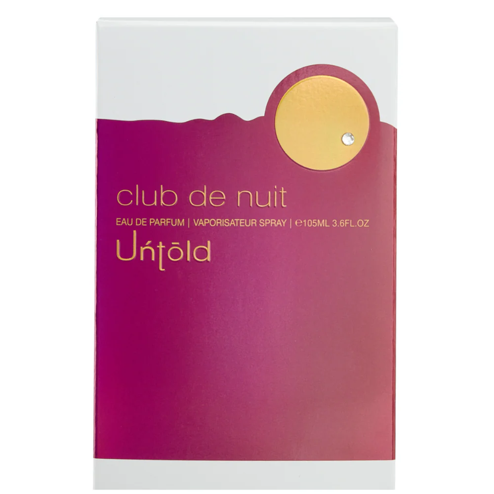 Armaf Club De Nuit Untold Eau De Parfum 105ml - Image 3