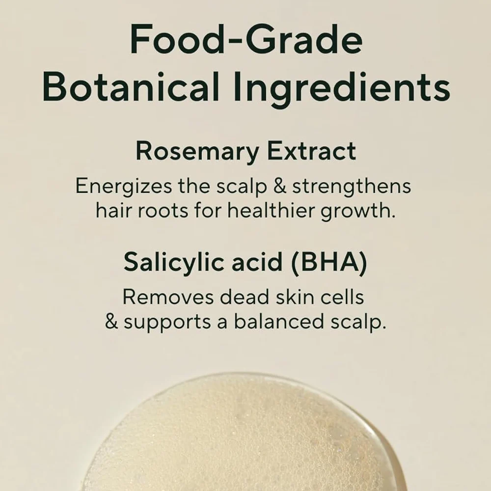 Aromatica Rosemary Scalp Scaling Shampoo 180ml - Image 3