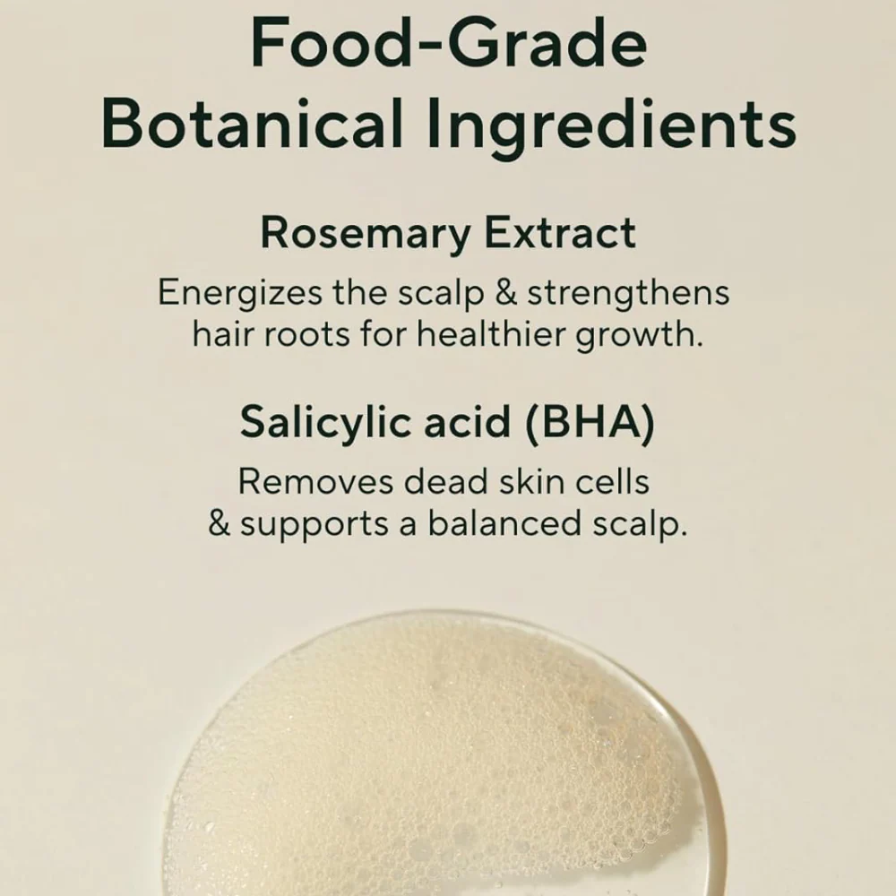 Aromatica Rosemary Scalp Scaling Shampoo 400ml - Image 4
