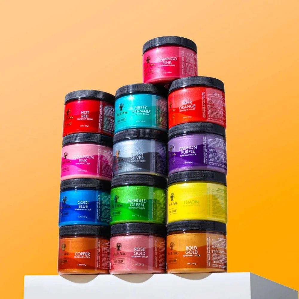 As I Am Curl Colour Bold Gold Temporary Colour 182g - Image 5