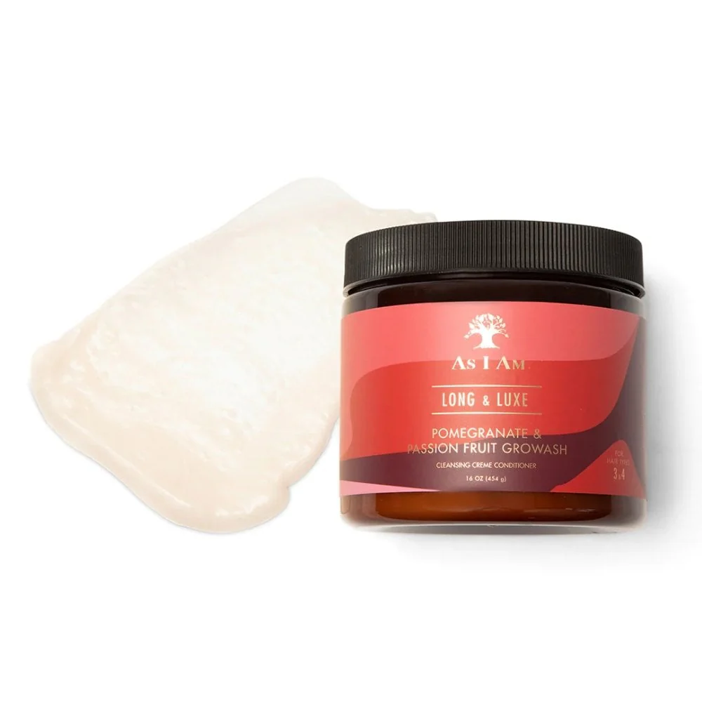 As I Am Long & Luxe GroWash Cleansing Creme Conditioner 454g - Image 3
