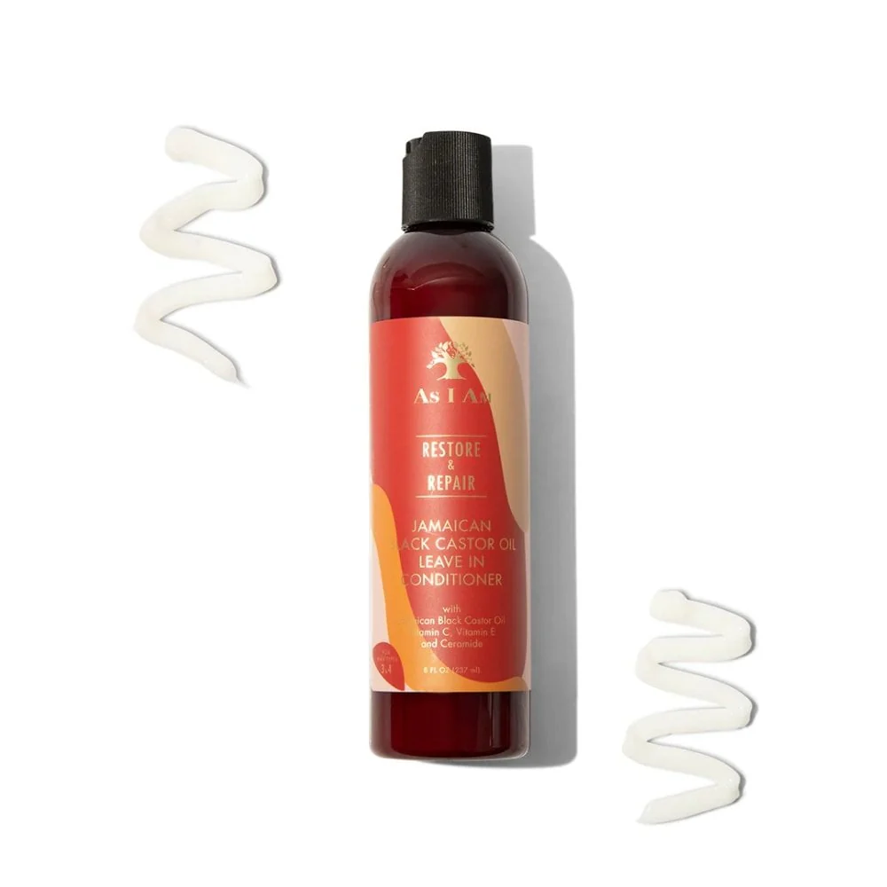 As I Am Restore & Repair Jamaican Black Castor Oil Leave-In Conditioner 237ml - Image 2