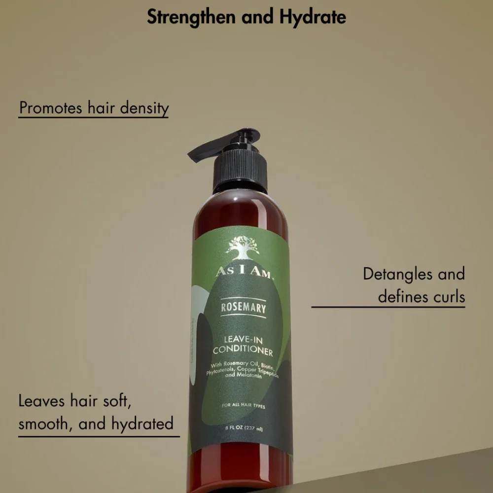 As I Am Rosemary Leave-In Conditioner 237ml - Image 4