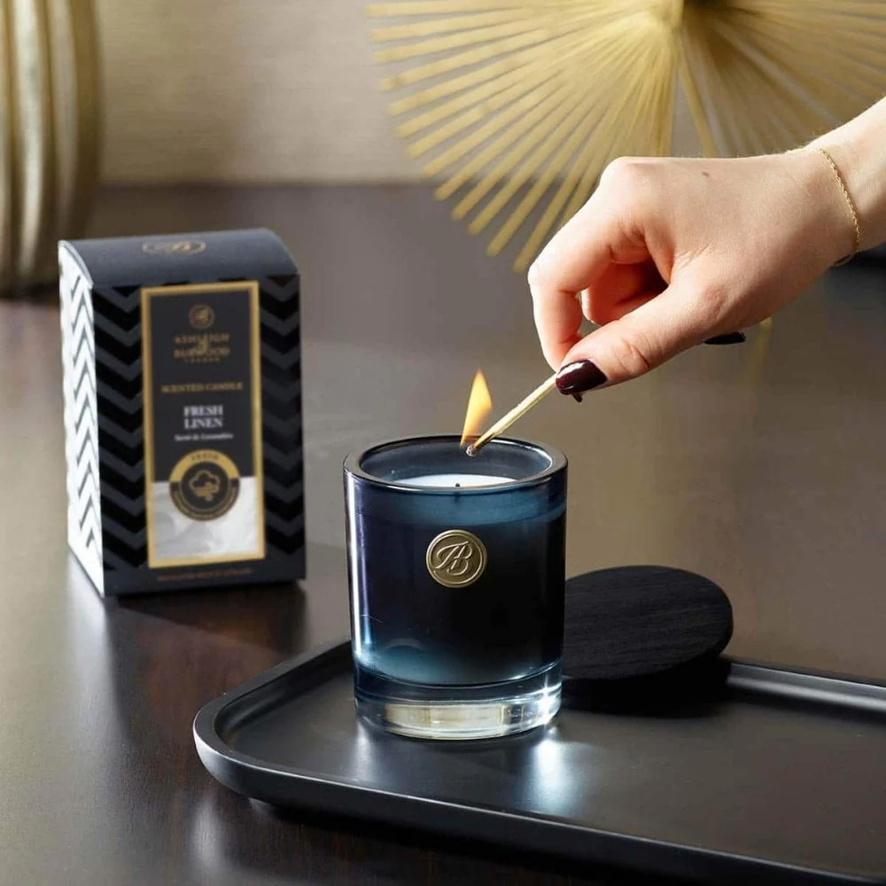 Ashleigh & Burwood Fresh Linen Signature Scented Jar Candle - Image 7