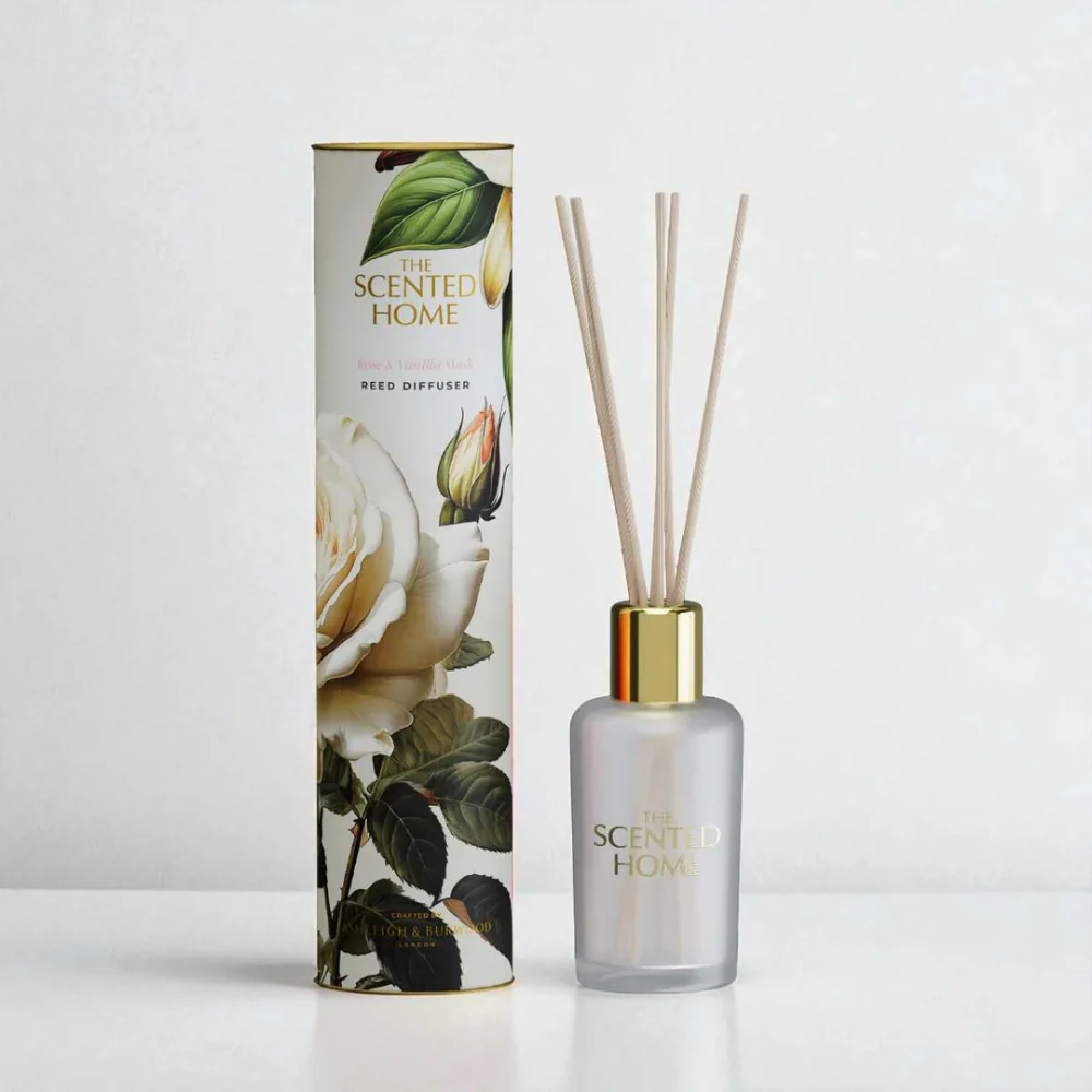 Ashleigh & Burwood Reed Diffuser Rose & Vanilla Musk 150ml - Image 2
