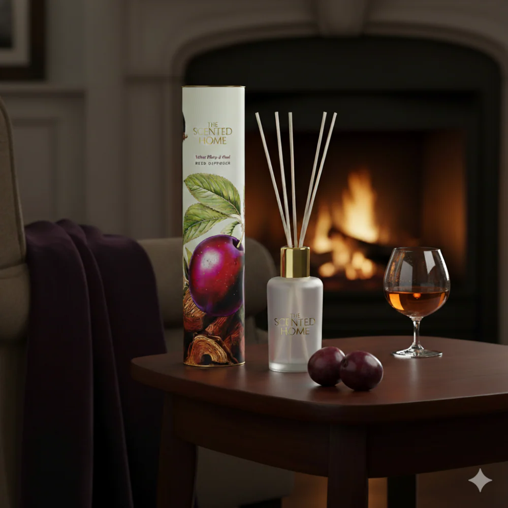 Ashleigh & Burwood Reed Diffuser Velvet Plum & Oud 150ml - Image 3