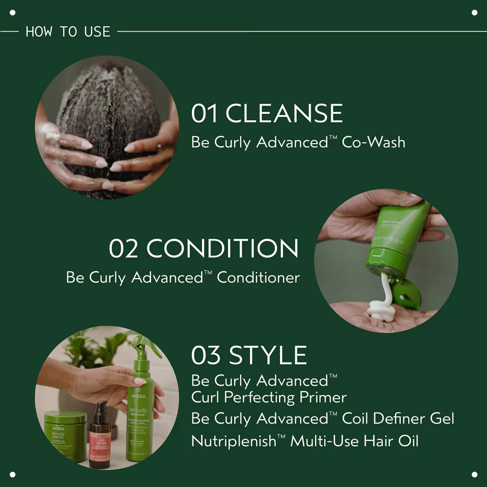 Aveda Be Curly Advanced Coil Definer Gel 250ml - Image 5