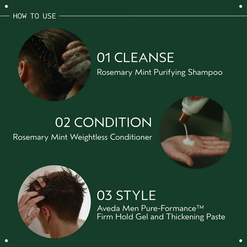 Aveda Rosemary Mint Weightless Conditioner 250ml - Image 6
