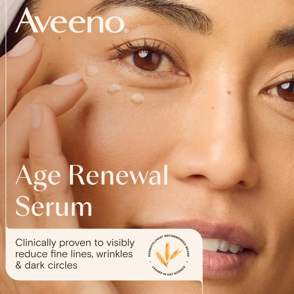 Aveeno Age Renewal Eye Gel Cream Retinol Alternative 15ml - Image 7