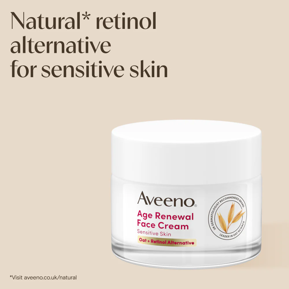 Aveeno Age Renewal Face Cream Retinol Alternative 50ml - Image 2