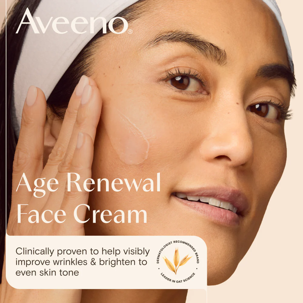 Aveeno Age Renewal Face Cream Retinol Alternative 50ml - Image 4
