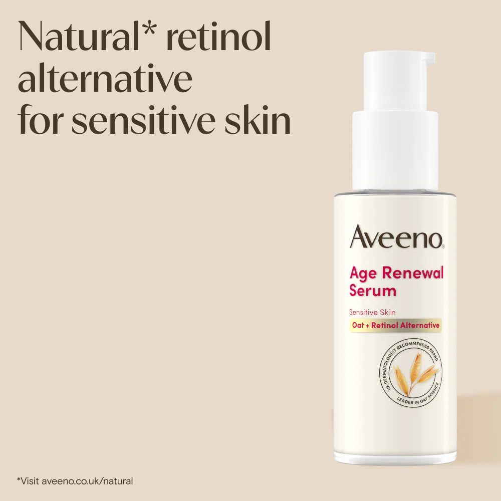 Aveeno Age Renewal Serum Retinol Alternative 30ml - Image 2