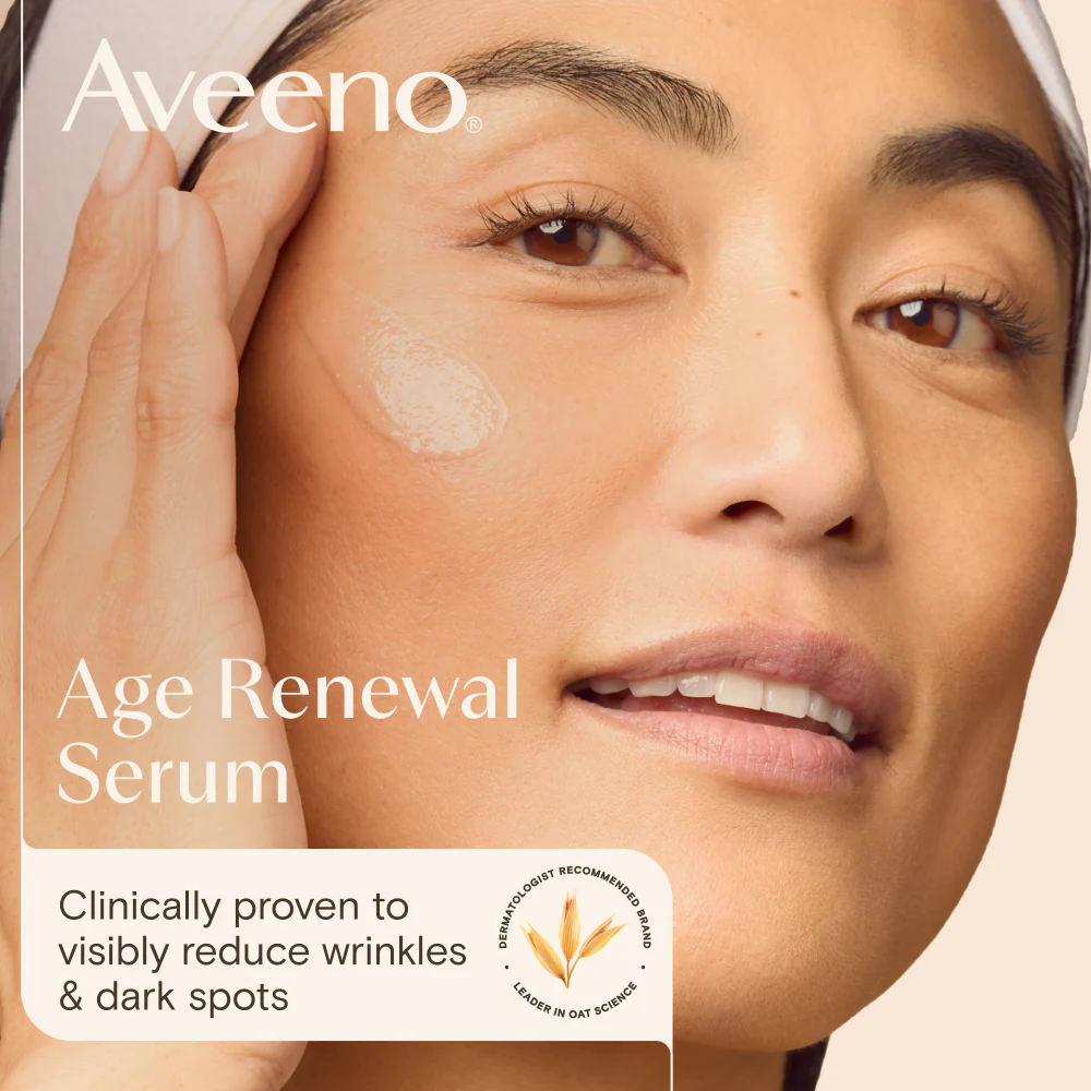 Aveeno Age Renewal Serum Retinol Alternative 30ml - Image 8