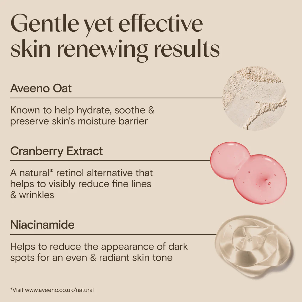 Aveeno Age Renewal Serum Retinol Alternative 30ml - Image 9