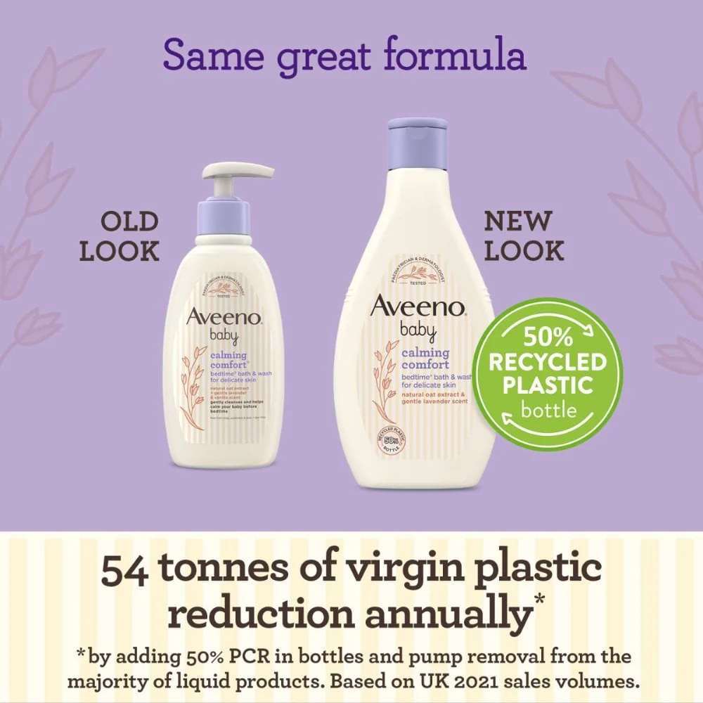 Aveeno Baby Calming Comfort Bedtime Bath & Wash 250ml - Image 6