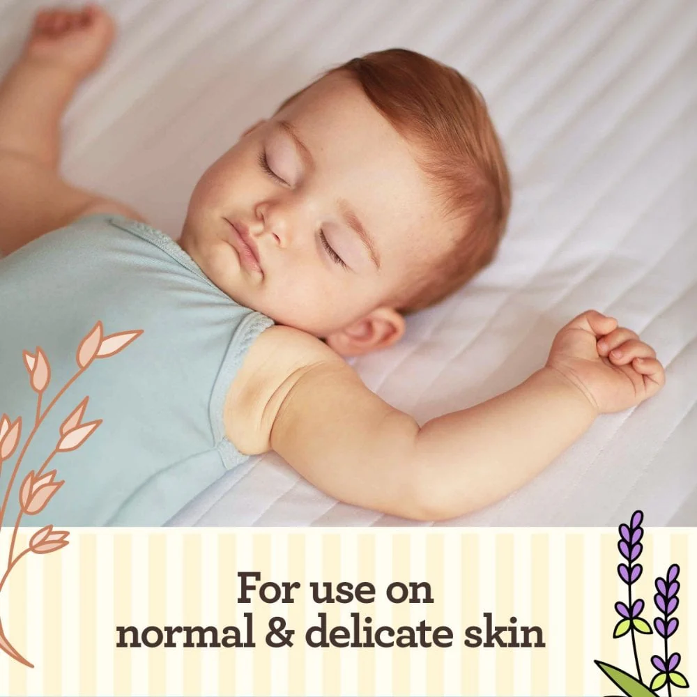 Aveeno Baby Calming Comfort Bedtime Bath & Wash 250ml - Image 7
