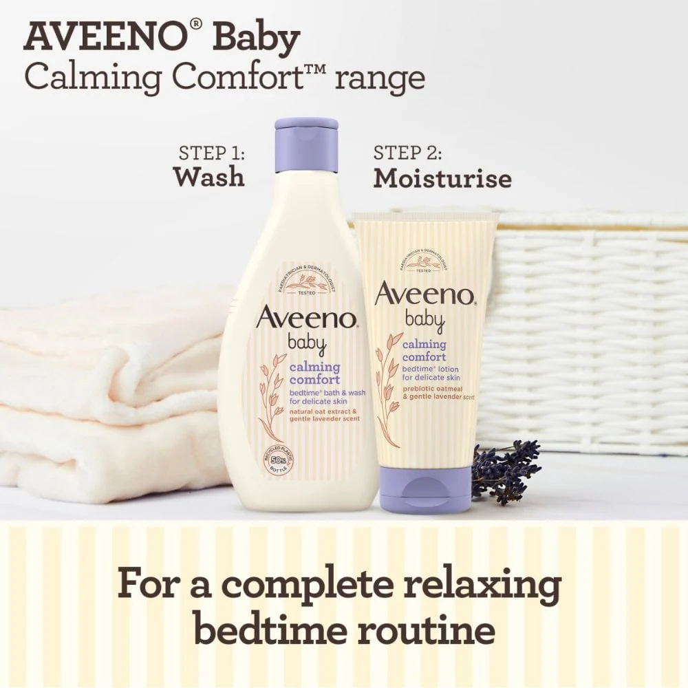 Aveeno Baby Calming Comfort Bedtime Lotion 150ml - Image 2