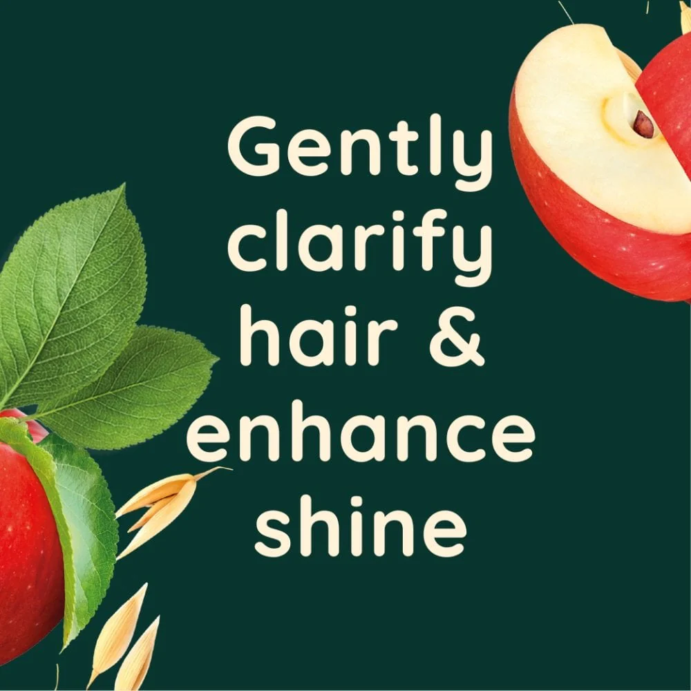 Aveeno Clarify and Shine+ Apple Cider Vinegar Conditioner 300ml - Image 3