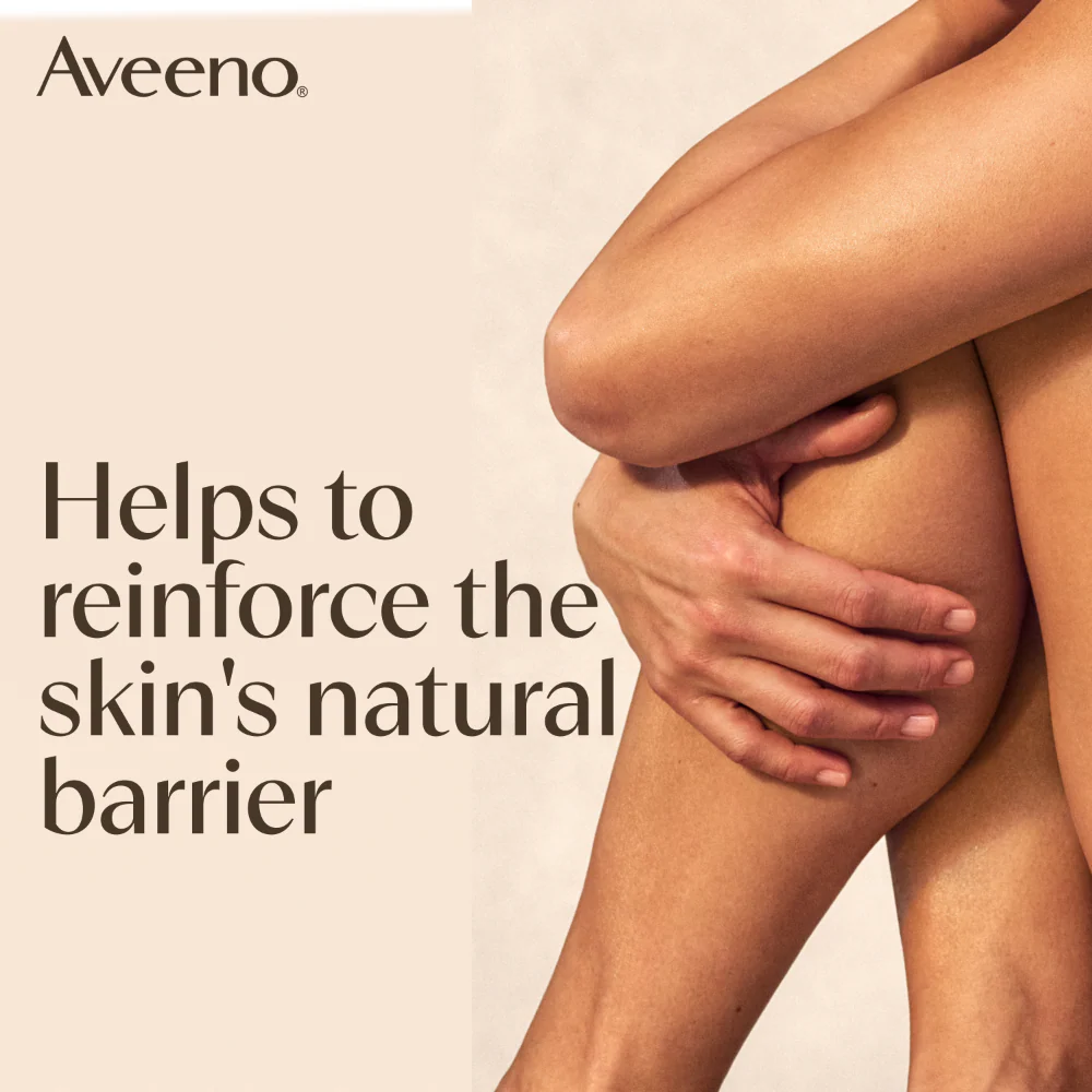 Aveeno Daily Moisturising Yogurt Body Cream Apricot & Honey Scent 300ml - Image 3