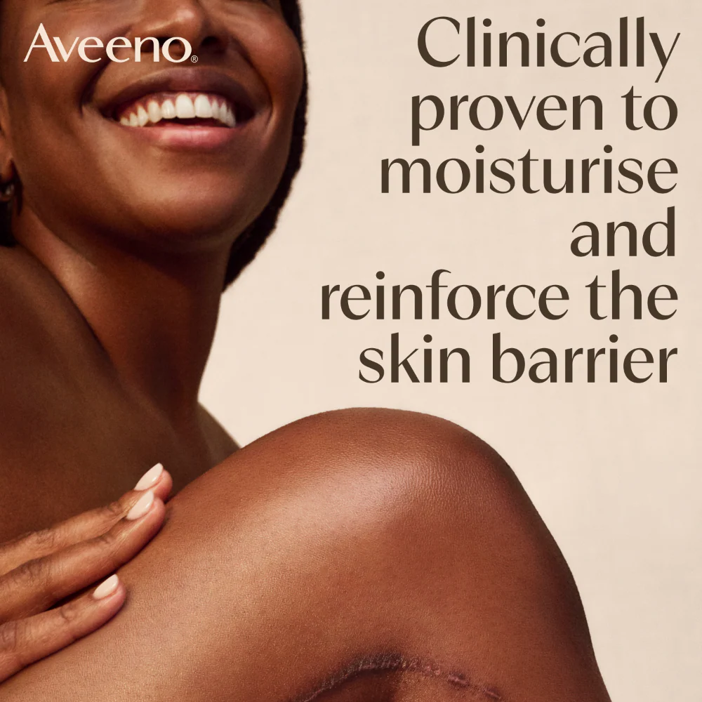Aveeno Daily Moisturising Yogurt Body Wash Apricot & Honey 300ml - Image 3