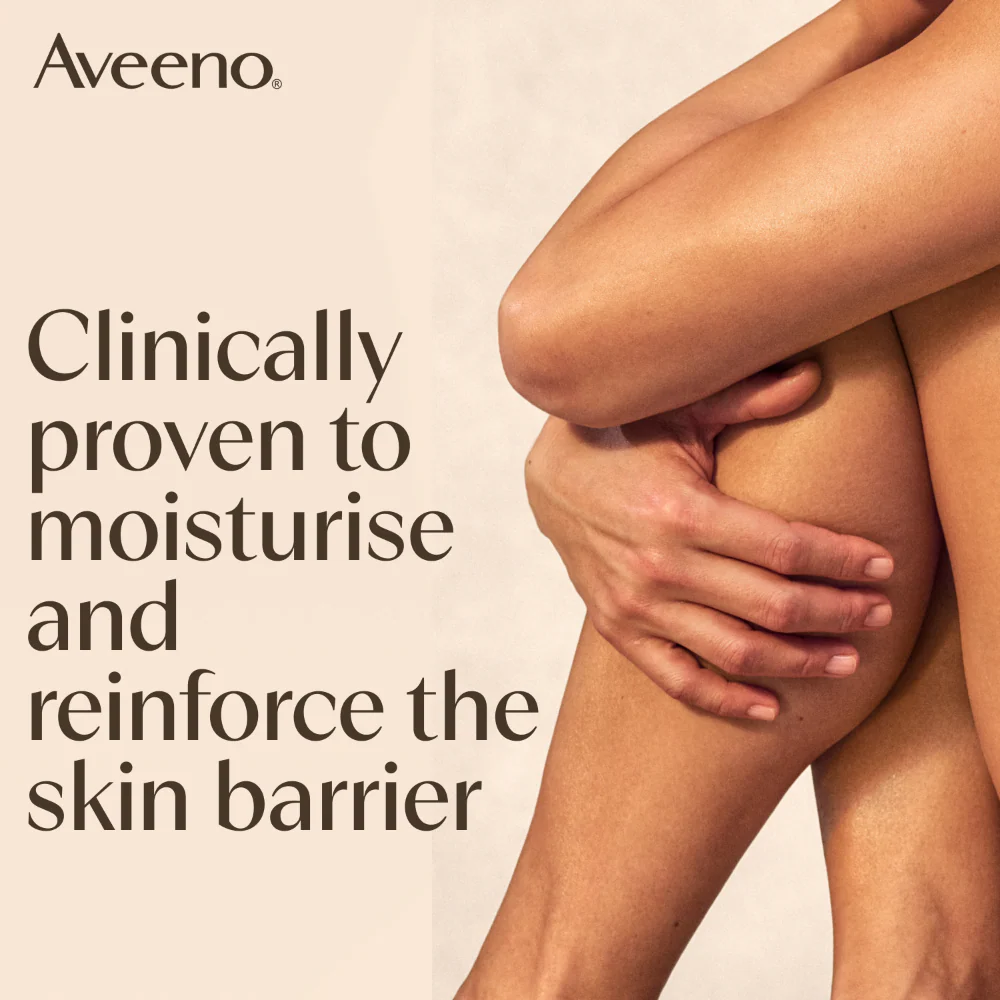 Aveeno Daily Moisturising Yogurt Vanilla & Oat Body Cream 300ml - Image 3