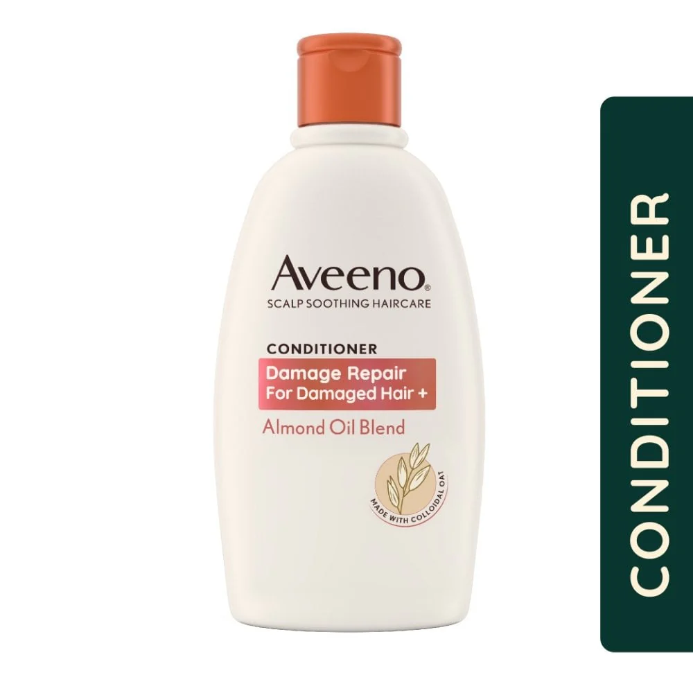 Aveeno Damage Repair+ Almond Oil Blend Conditioner 300ml - Image 2