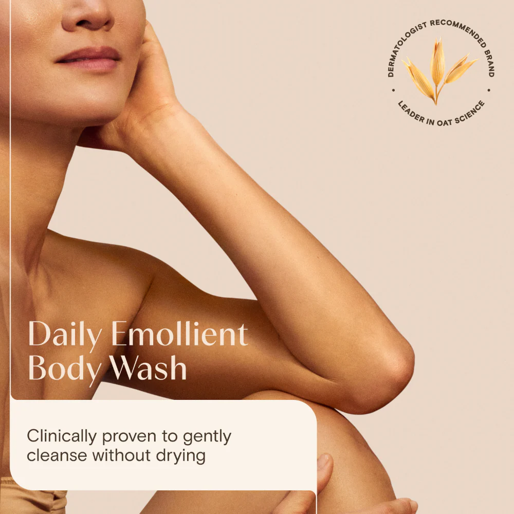 Aveeno Dermexa Emollient Body Wash 300ml - Image 2