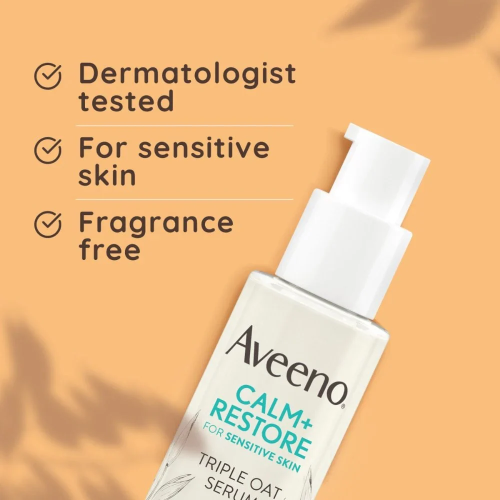 Aveeno Face Calm and Restore Night Nourish Routine for Sensitive Skin - Image 3