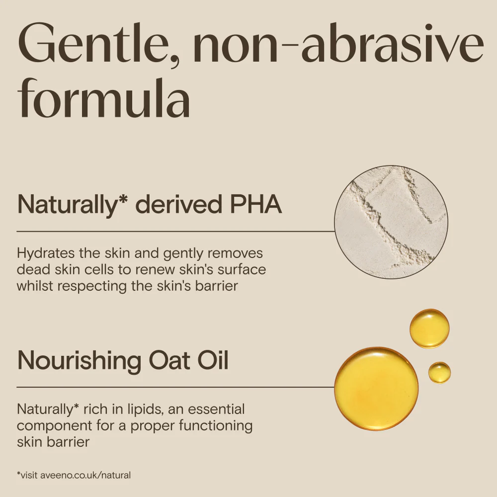 Aveeno Face Calm+ Restore Gentle PHA Exfoliating Cleanser 150ml - Image 6