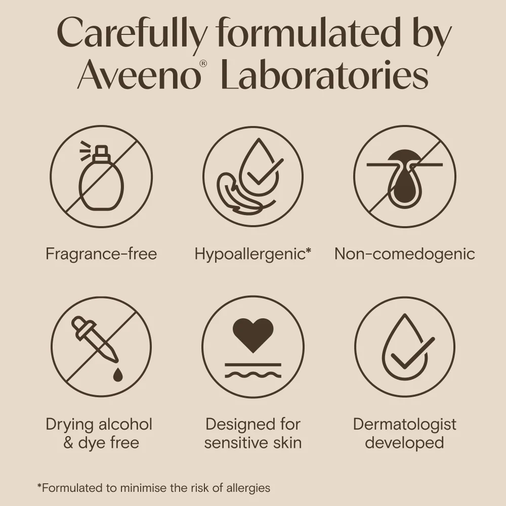 Aveeno Face Calm+ Restore Gentle PHA Exfoliating Cleanser 150ml - Image 7